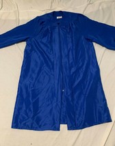 Jostens Blue Graduation Gown Perfect Halloween Costumes Judge Angel 5&#39; 4&quot; 5&#39; 6&quot; - £15.53 GBP