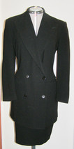 Vintage Armani Collezioni 3-PIECE (Jacket,Skirt,Pants) Woman’s Black SUIT- Sz:44 - £45.96 GBP