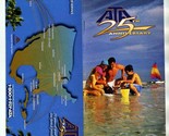 American Trans Air System Timetable 25th Anniversary July 1998 ATA  - $13.86