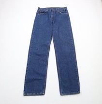 Vtg 90s Levis 855 Orange Tab Mens 32x34 Distressed Straight Leg Denim Jeans USA - £55.34 GBP