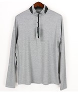 Greyson Golf Pullover Guide Sport Quarter Zip Mens Large Gray ARES NWT - $41.82