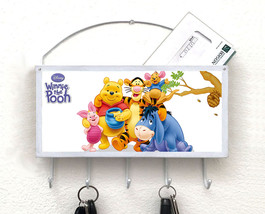 Winnie The Pooh Mail Organizer, Mail Holder, Key Rack, Mail Basket, Mailbox - £26.59 GBP