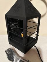 Farmer's Lantern Light in Textured Black Tin - ELECTRIC image 7