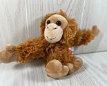 Wild Republic small plush monkey slap bracelet brown stuffed orangutan - $6.92