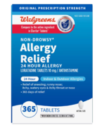 Walgreens 24 Hour Allergy Relief Loratadine 365 Tablets Exp 01/2026 - £20.43 GBP