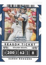 2020 Contenders Draft Picks Aaron Rodgers card #3 Cal Golden Bears - £1.62 GBP