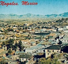 1960s Nogales Mexico Arizona Aerial View Postcard Posted Southwest E86RP5 - $19.99