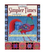 Jim Shore Adult Coloring Book 80 Pages 10.75&quot; High Leisure Folk Art Country - €12,61 EUR