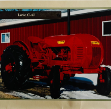 1947 Love C-47 Antique Tractor 1970-80s Book Print Agriculture Farming C80B - $465.81 MXN
