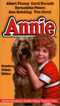 Annie Vhs Tapes Orginal Family Movie Albert Finney Carol Burnett Tim Curry - £3.88 GBP