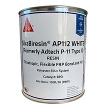 Sika SikaBiresin AP112 White Gallon BPO Hardener Required - £133.30 GBP