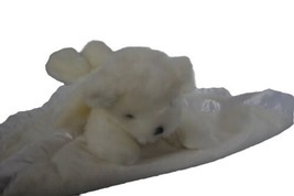 My Banky White Angel Teddy Bear Security Blanket Lovey 15" Michael Plush Blanky - $15.48