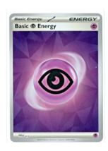 Pokémon TCG Basic Psychic Energy SVE 013 Prismatic Evolutions Reverse Ho... - $1.72