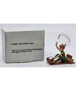 Vtg Disney Peter Pan Grolier Christmas OrnamentPeter Pan Sled  Ornament ... - $311.95 MXN