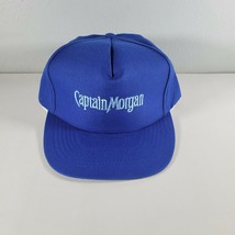 Mens Hat Blue Trucker Snapback Vtg One Size Fits All - $9.89