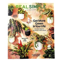 Real Simple Magazine April 2024 Get More Green in Your Life Reconnect Nature - £2.24 GBP