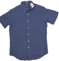 NEW Polo Ralph Lauren Linen Shirt!  *Navy, White or Plaid*   *Short Sleeve* - £48.18 GBP