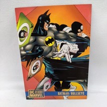 DC Versus Marvel Trading Card Batman Bullseye 1995 Fleer Skybox Rival #70 - £6.99 GBP