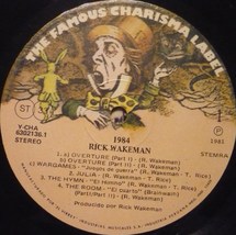 RICK WAKEMAN 1984 LP from PERU Progressive Rock - £19.98 GBP