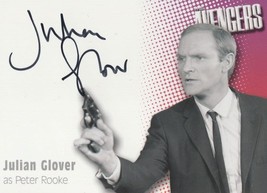 Julian glover the avengers autograph hand signed photo card 162904 p thumb200