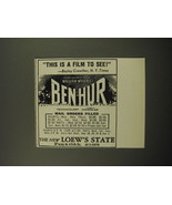 1959 Ben-Hur Movie Advertisement - This is a film to see - £14.73 GBP