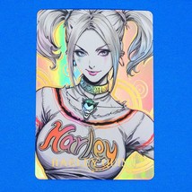 Harley Quinn Batman Rainbow Foil Holographic Character Figure Art Card B - £11.73 GBP
