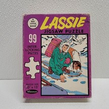 Lassie 99 Piece Jigsaw Puzzle Vintage Big Little Book Whitman 1967 - £33.42 GBP