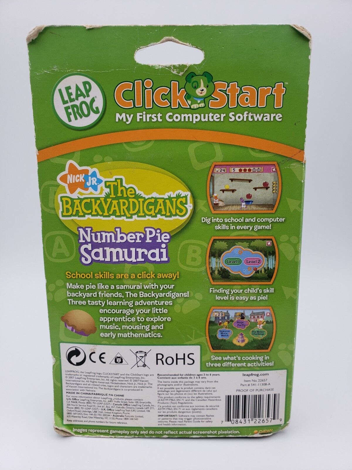 LeapFrog Click Start The Backyardigans and 50 similar items