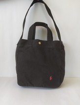 Polo Ralph Lauren Canvas Shopper Tote Bag WORLDWIDE SHIPPING FTP  8031 - $84.15