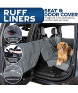 Large Back Seat And Door Covers For Transporting Dogs Include Travel Sto... - £158.03 GBP