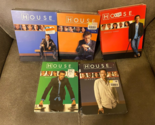 House-The Complete Seasons 1-5 (DVD-5 Box Set) All NEW except season 3 - $19.75