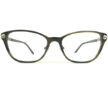 Prodesign Denmark Eyeglasses Frames 5644-1 c.9524 Brown Gold Cat Eye 54-... - $112.31