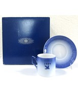 1989 Royal Copenhagen The Old Skating Pond Boxed Cup and Saucer Set  - $29.70
