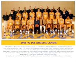 2006-07 Los Angeles Lakers 8X10 Team Photo Basketball Picture Nba La - £3.93 GBP