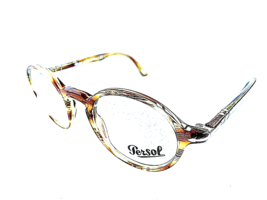 New Persol 3141-V 1050 46mm Rx Round Havana Brown Men's Eyeglasses Frame Italy - $189.99