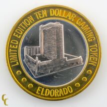 El Dorado Hotel &amp; Casino Gaming Token .999 Silver Ltd Edition - $111.01