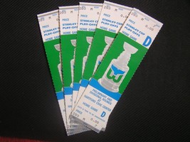 Hartford Whalers Stanley Cup Playoffs Ticket Stubs @ Hartford Civic Ctr $4.95 Ea - £3.91 GBP