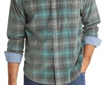 Tommy Bahama Coastline Plaid Cotton Corduroy Button-Up Shirt in Dk Fern-... - £44.33 GBP