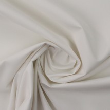 Ballard Designs Idol Snow White Canvas Sunbrella Outdoor Indoor Fabric By Yard - £16.07 GBP