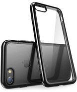 New I-BLASON Halo Series PHONE CASE iPhone 7 Plus Black Clear Scratch Re... - £7.10 GBP