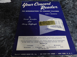Your Concert Reader by David Gornston Bb Instruments - £2.35 GBP