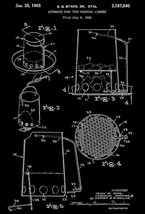 1962 - Automatic Dump Type Charcoal Lighter - G. B. Byars, Sr - Patent A... - $9.99