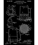 1962 - Automatic Dump Type Charcoal Lighter - G. B. Byars, Sr - Patent A... - £7.98 GBP