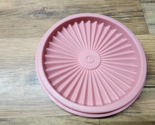 Vintage Tupperware Tupper-Seal Pink Replacement Lid 812-20 - SHIPS FREE - £9.48 GBP