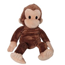 Applause Curious George Brown Monkey Chimpanzee Plush Stuffed Animal 16&quot; - £19.71 GBP