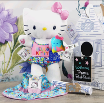 Build A Bear Workshop Hello Kitty Sanrio Summertime Plush Swimsuit Dress Bundle - £157.53 GBP