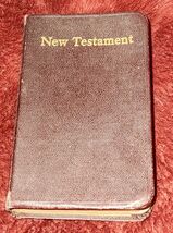 Vintage Bible New Testament 1920's American Bible Society - $29.99