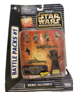 Galoob Star Wars Battle Pack #1 Rebel Alliance NEW - $271.12 MXN
