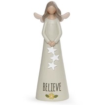 Believe Angel With Stars Angel Figurine - $17.95