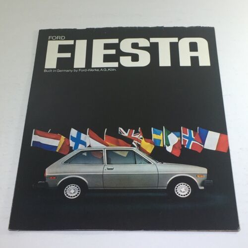 1976 Ford Fiesta 3-Door Hatchback Dealership Car Auto Brochure Catalog - $6.37